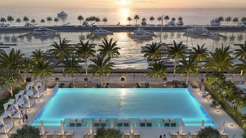 Aurea By Emaar At Rashid Yachts And Marina pool