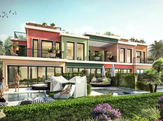 Portofino at Damac Lagoons | 3 – 7 BR Townhouse & Villas