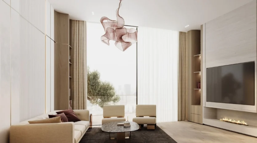 Binghatti Flare apartment room