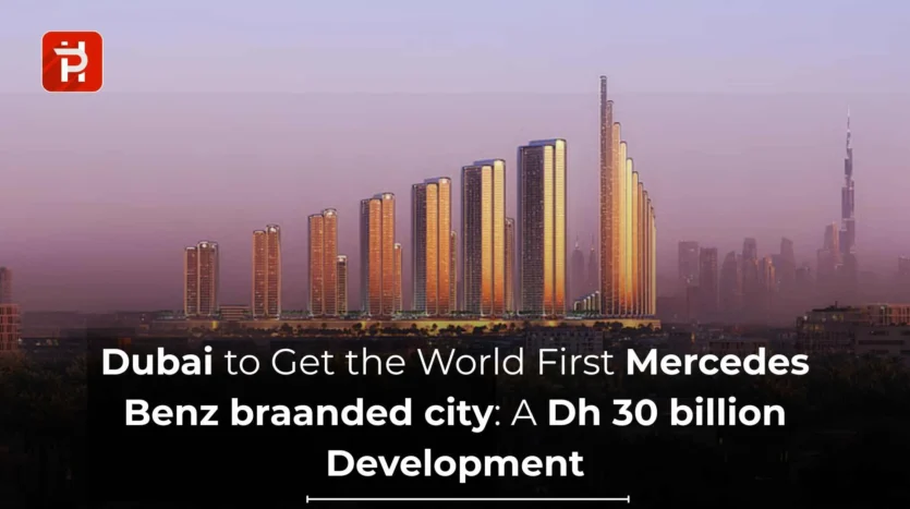 Mercedes Benz braanded city